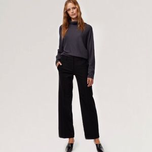 Babaton | Malcom Wide-Leg Italian Wool Dress Pant
